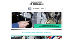 Desktop Screenshot of eltrianguloer.com