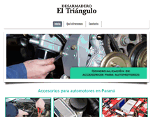Tablet Screenshot of eltrianguloer.com